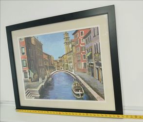 Beautiful Venice Painting 33"X26"
