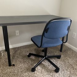 IKEA Desk and Chair