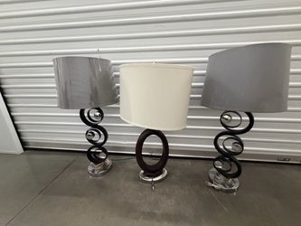 3 Modern Table Lamps