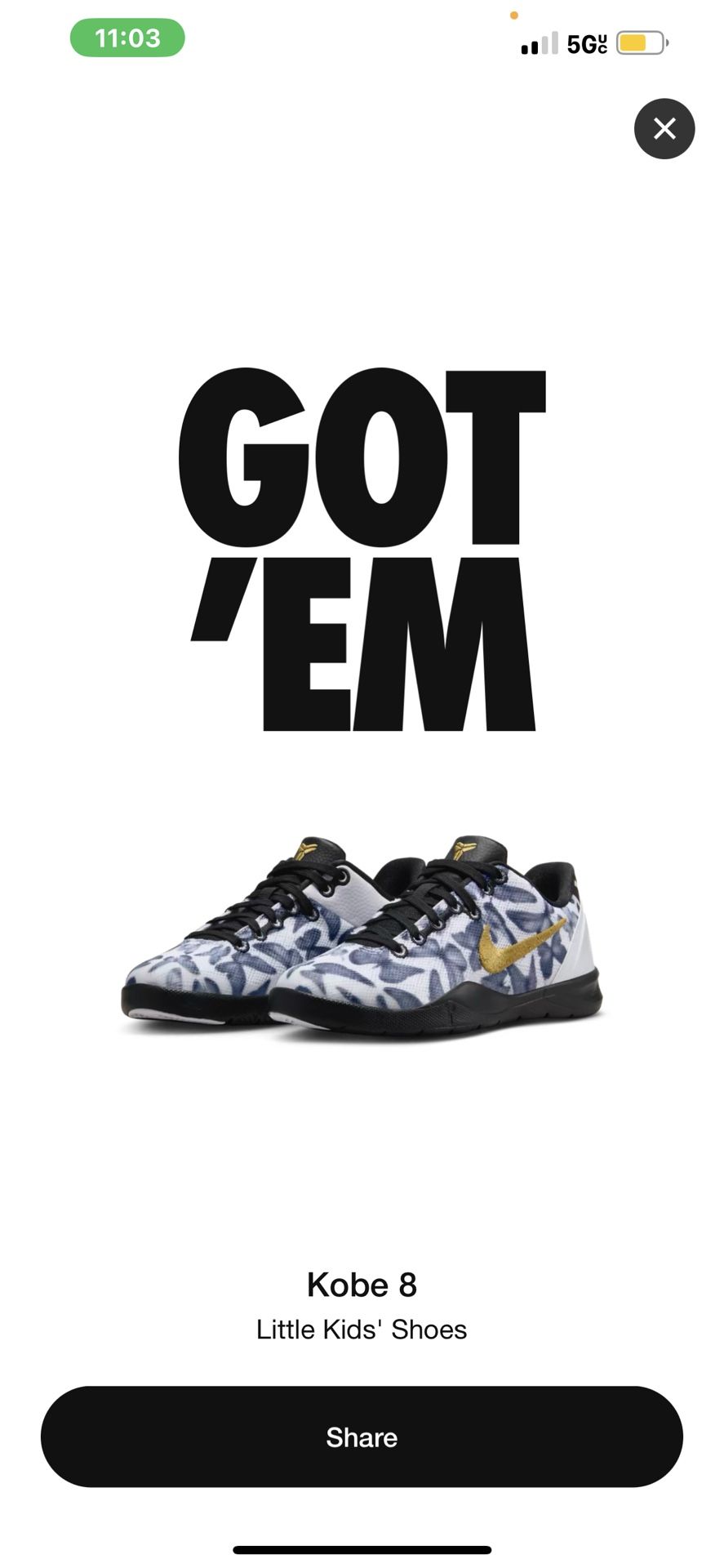 KOBE 8 MAMBACITA