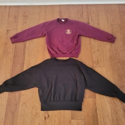 cute sweatshirts size S and M