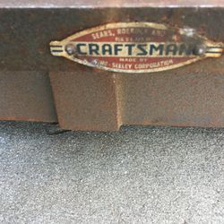 Antique craftsman Wood Planer Belt Drive