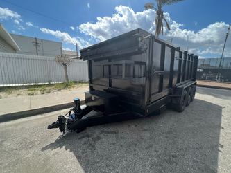 2026 Sky Trailers Dump Trailer / Hydraulic Dump 8.5X16X4 Heavy Duty 