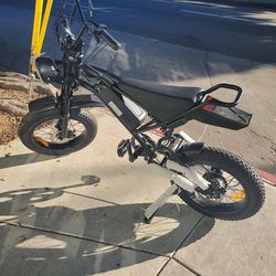 Electric Dirt Bike Style Ebike