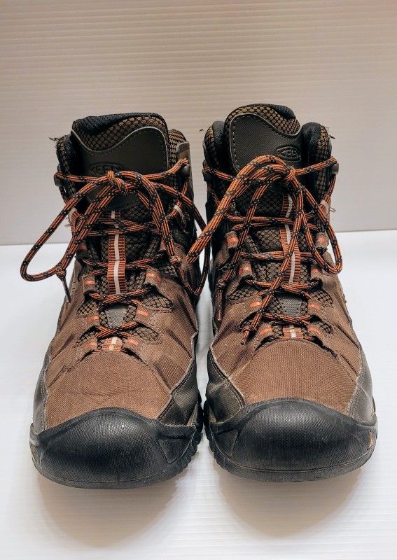 Keen Targhee Mid EXP Boot Mens Size 13 Brown Hiking KeenDry Waterproof