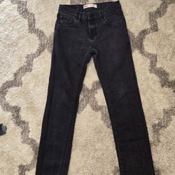 Levi's 511 Slim Jeans, Black, Size 16 (28x28)