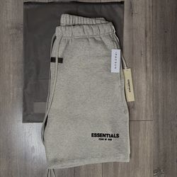 Grey Oatmeal Essential Shorts