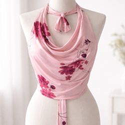 Floral Halter