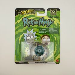 Hot Wheels Premium 2026 POP Culture Rick And Morty RICK'S SHIP/BATEAU