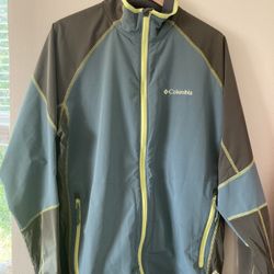 COLUMBIA Softshell Omni-Shield Lightweight Running Jacket men L