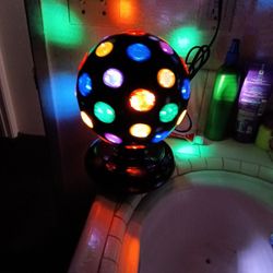 Rotating Disco Light