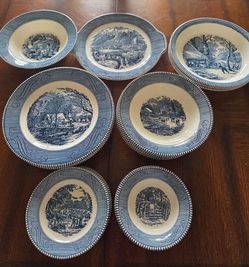 Blue & White Dishes