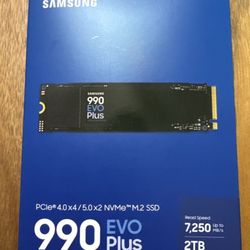 Samsung 990 Evo Plus 2TB