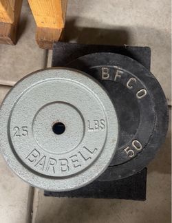 Standard weights plates
