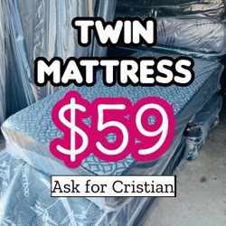 New mattresses  Twin mattress  Colchon individual  Colchones nuevos Twin beds  Camas twin 
