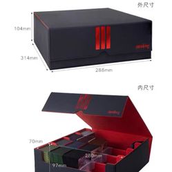 TCG Trading Card Storage Box With Dividers 3000+