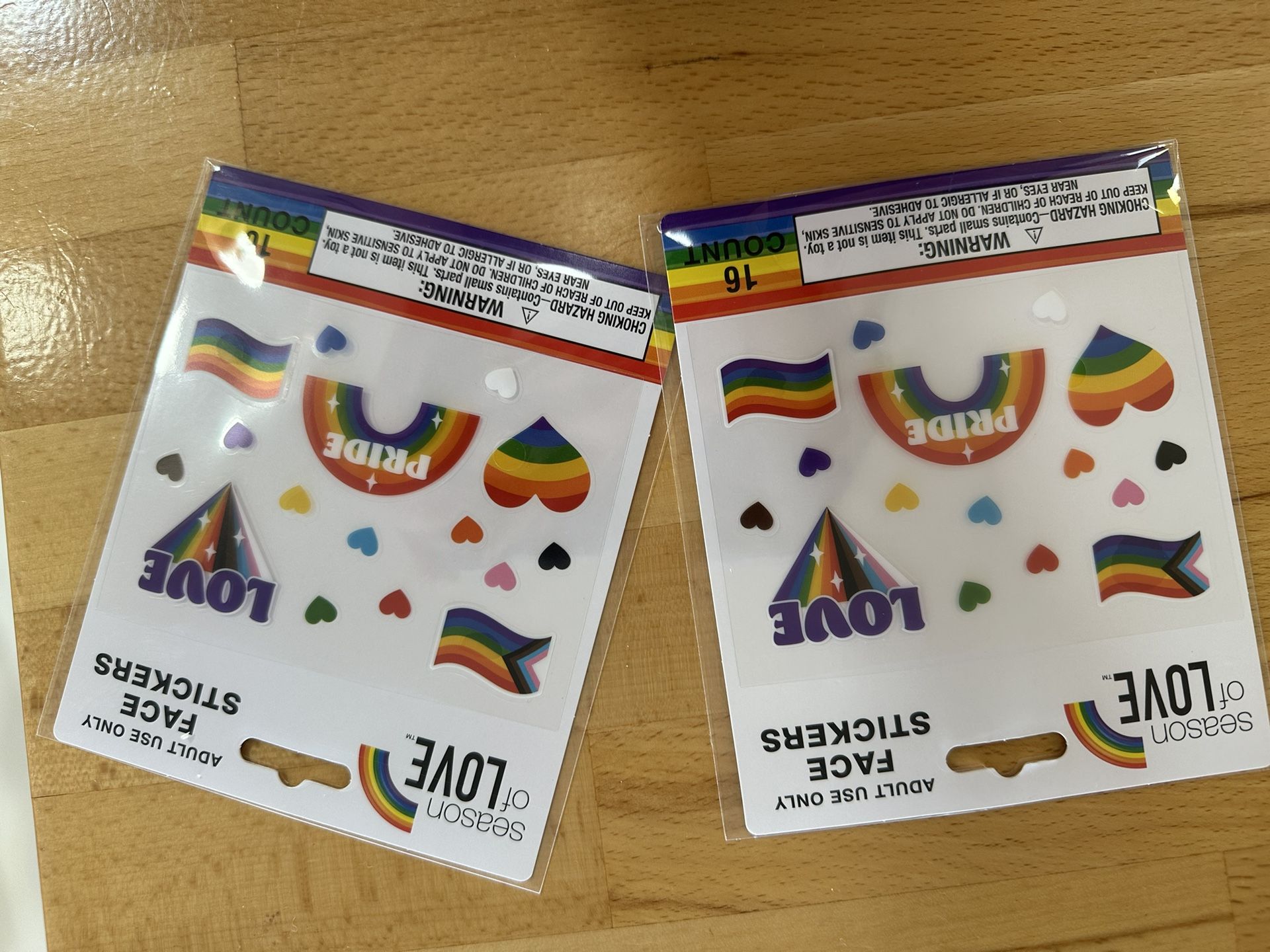 Pride Stickers X2