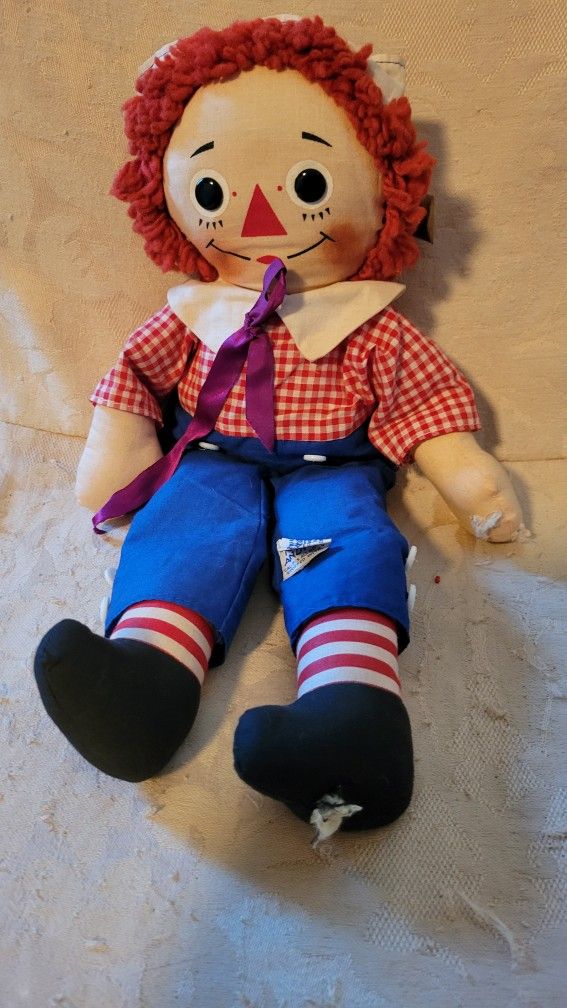 Vintage Raggedy Andy Doll