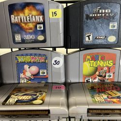 Nintendo 64 Games ~ N64 !
