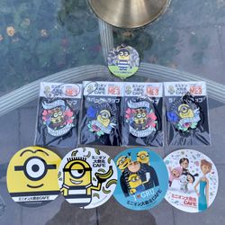 Minions From Japan Tokyo Limited Edition Keychain Sticker