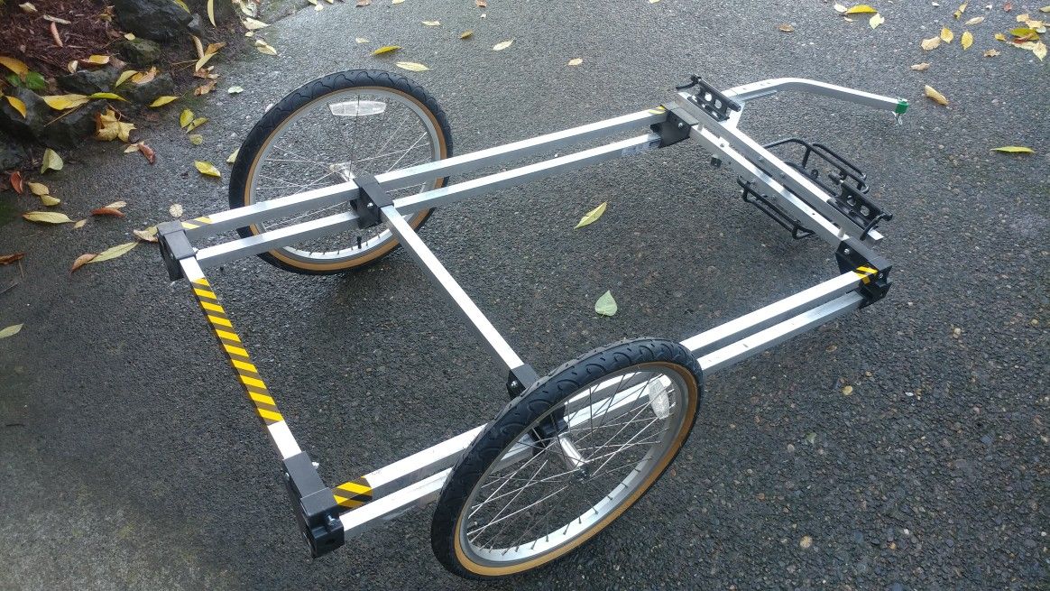 Custom WIKE Bicycle Cargo Trailer Kit.