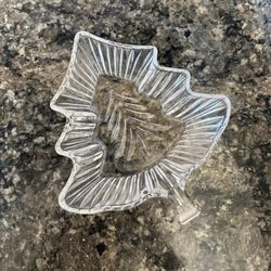 Christmas Tree Crystal Plate
