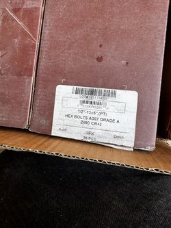HEX Bolts 1/2 13x5 PT