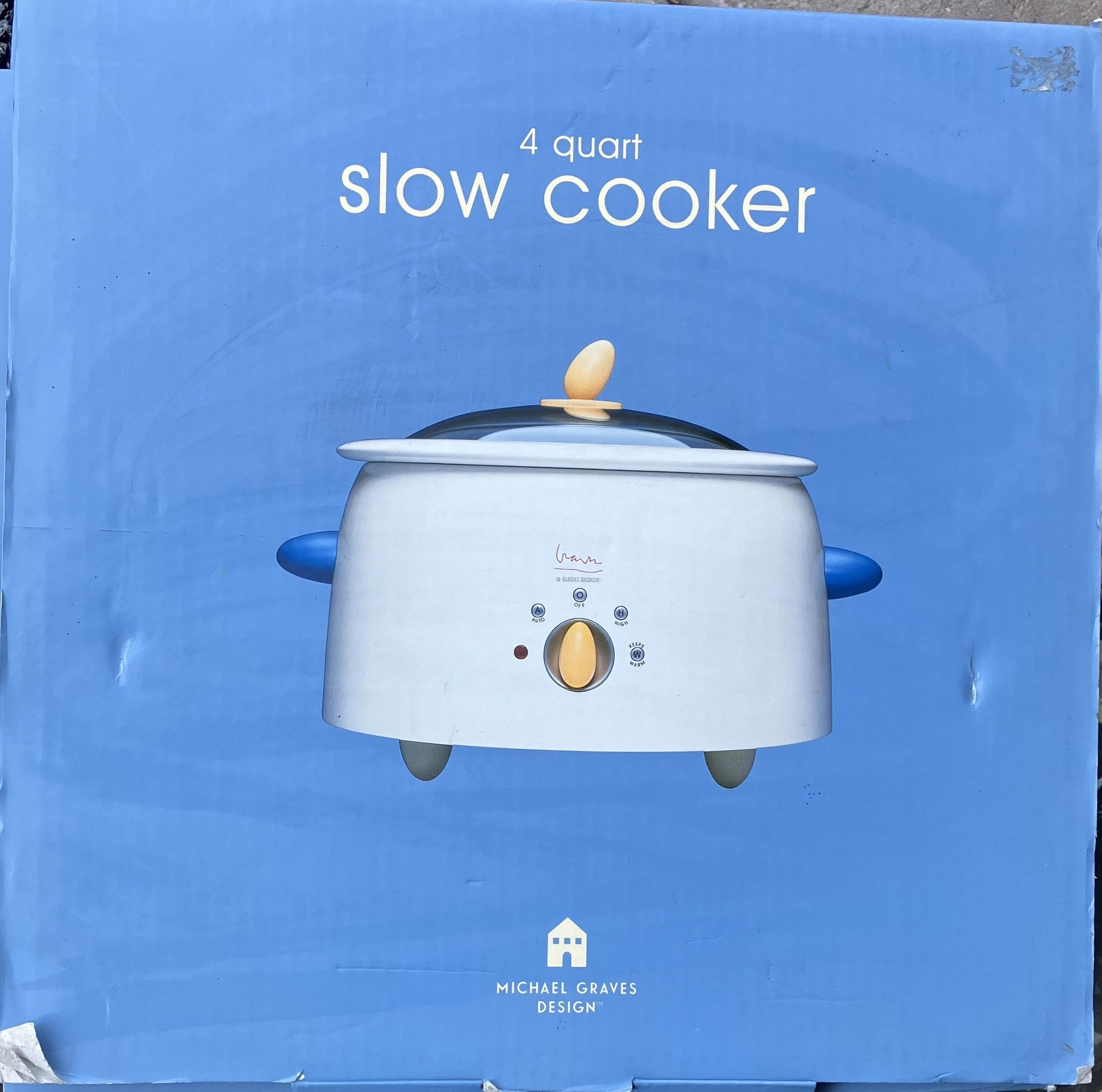 Slow Cooker 4 Quarts Like New