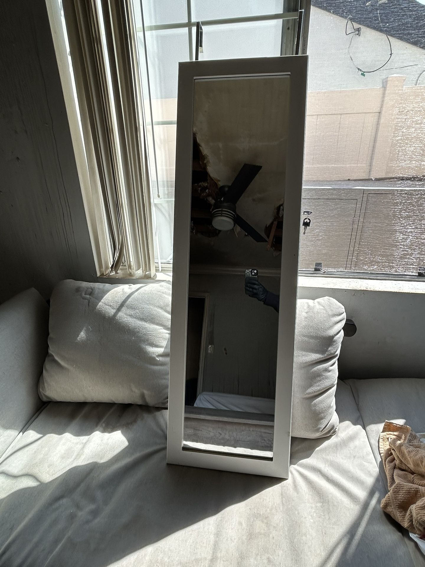 Jewelry Storage Hanging On Door With Mirror,All Products : American Fashion Style Bags On Sale