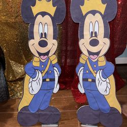 Mickey Mouse King Birthday Decoration 