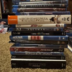 Movie And Tv Show DVDs