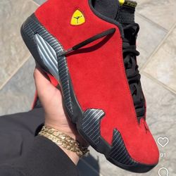Air Jordan 14 Ferrari Red 320$ Obo