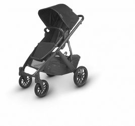 UPPAbaby Vista V2 Jake Black Stroller - Toddler Seat Included