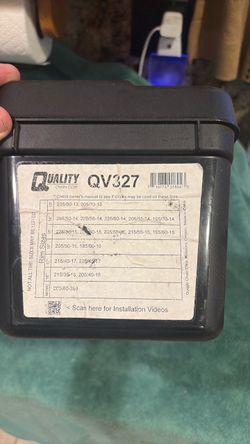 Quality Volt QV327 qv 327 ice snow tire cable chains NEW