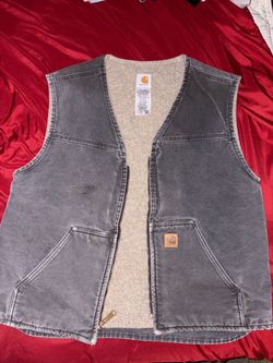 Carhartt Sherpa-Lined Canvas Vest
