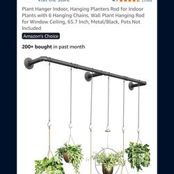 Plant Hanging Rod + Chains