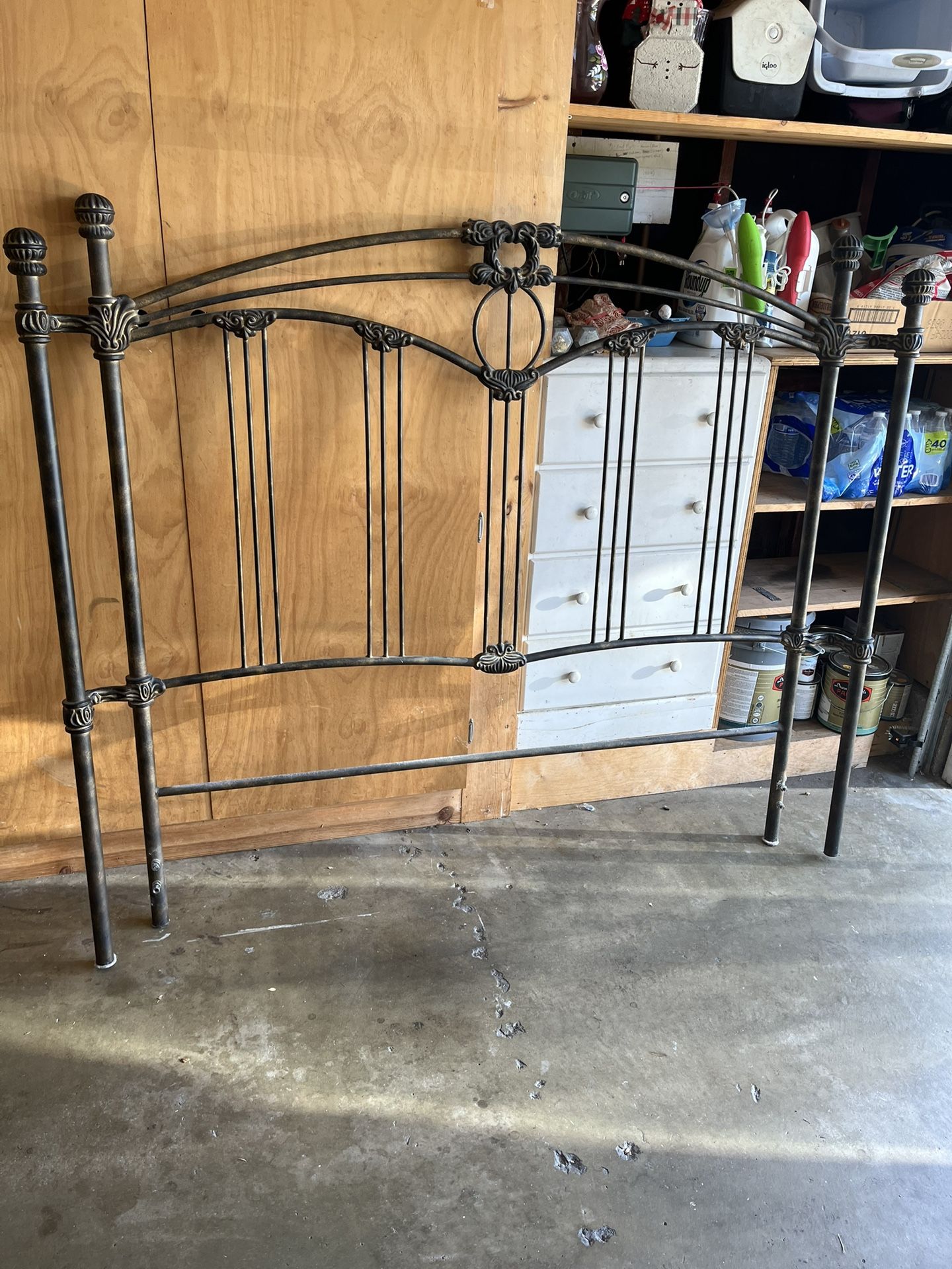 Queen Size Solid Brass Bed Frame