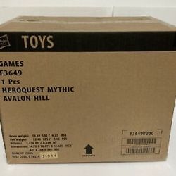 HeroQuest 2021 Mythic Pledge SEALED