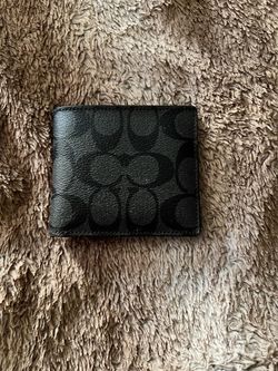 Leather Coach wallet