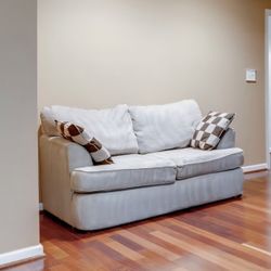 Light Beige Loveseat
