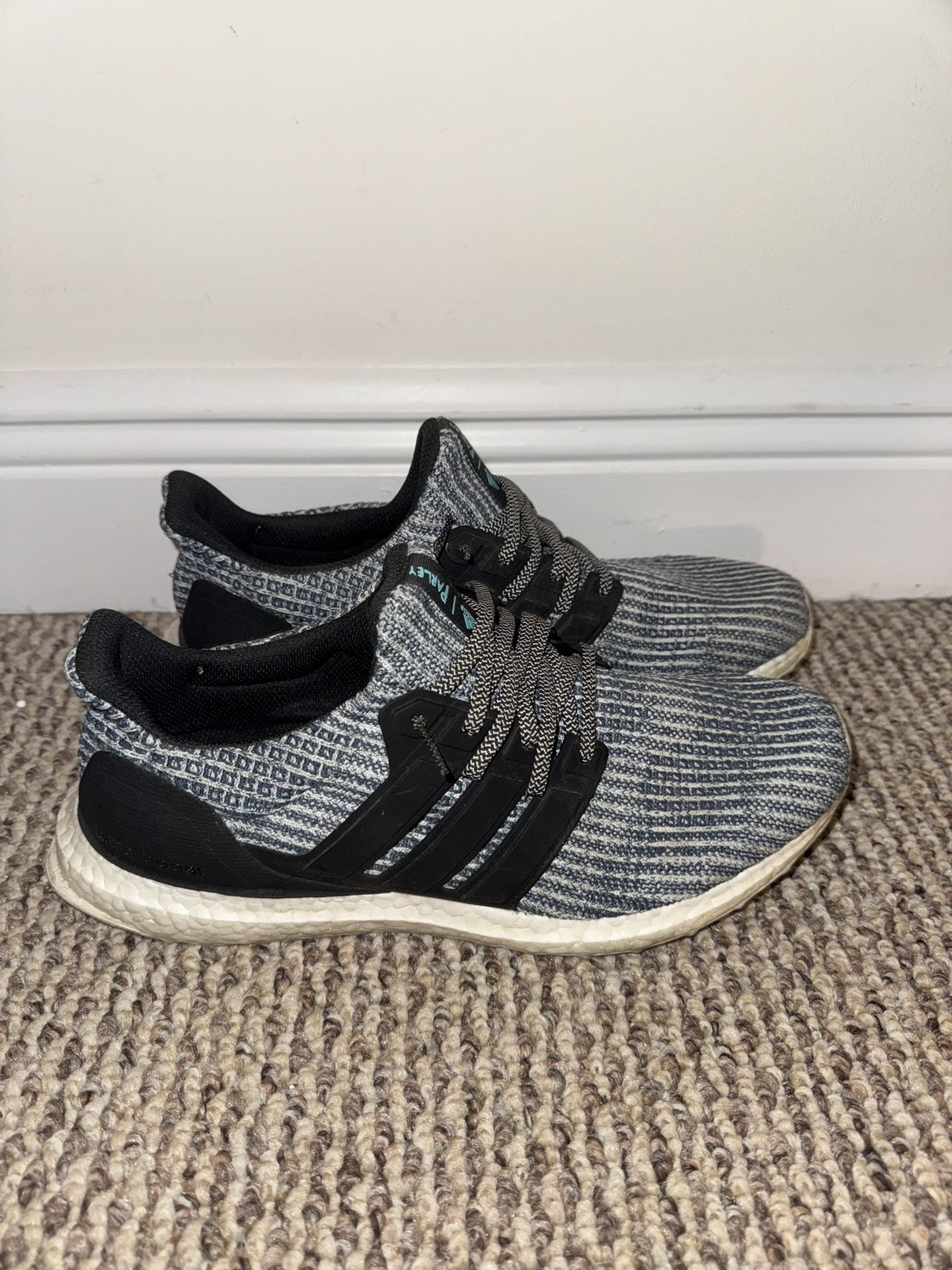 adidas gazelle silver green womens adidas Ultraboost Light x Parley Shoes Non-Died/Black/Wonder / 7.5 main image 1