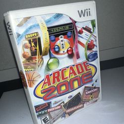 Arcade Zone (Nintendo Wii, 2009) Complete And Tested 