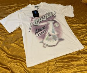 Hellstar Attacks T-Shirt 'Black/Green' $224