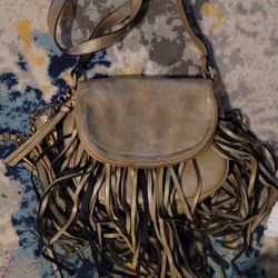 Aldo Crossbody Bag With Fringes $5.00