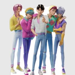 Saja Boys Cardboard Standup 