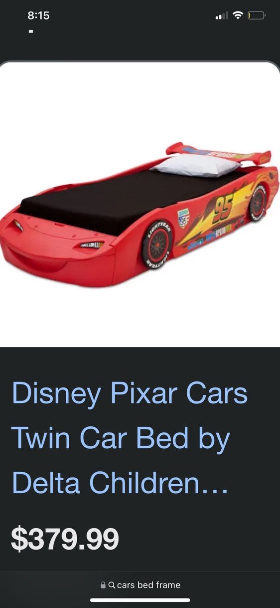 Lightning McQueen Bed frame 