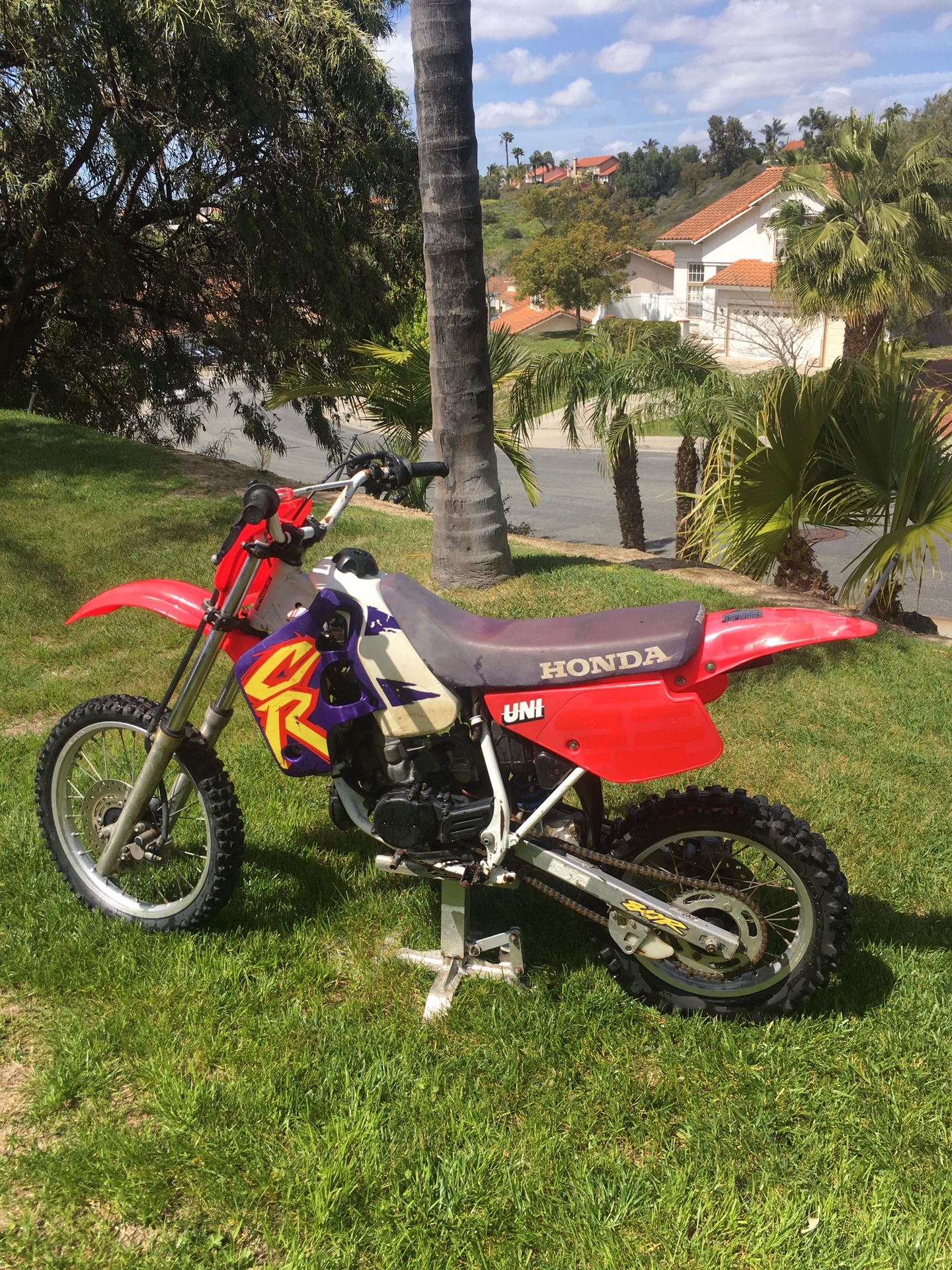Broken 1995 Honda Cr80