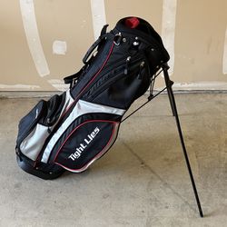 Adams Tight Lies Stand Golf Bag – 7-Way Divider (Black/Red) – Good Condition