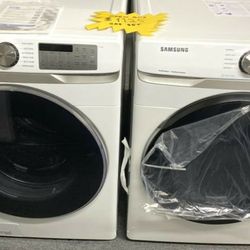 Same Day Delivery, Samsung Front Loading Washer & Dryer Set