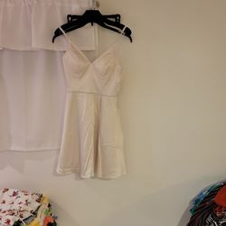 Dress White MY MICHELLE 